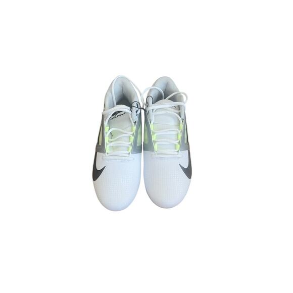 Nike Alpha Menace 4 Pro Men's Football Cleats White/Photon FD7037-100 Sz 9.5 - Picture 1 of 3